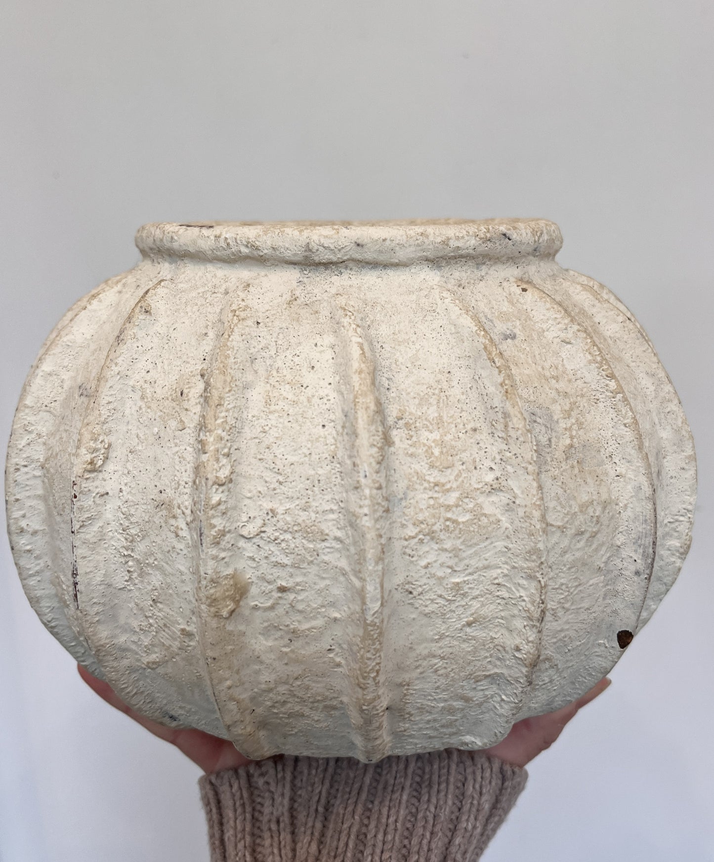 Terracotta Pumpkin pot
