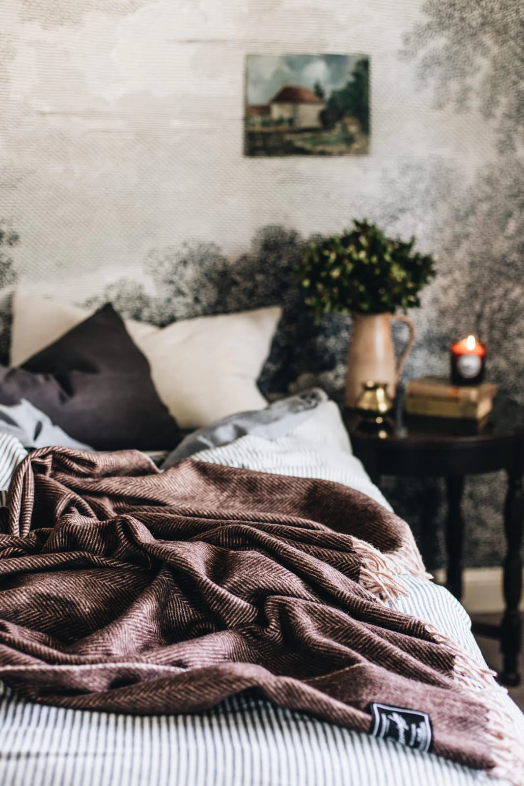 Herringbone Recycled Wool Blankets